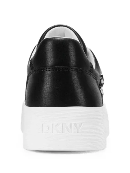 Маратонки Dkny с връзки с дантела черно