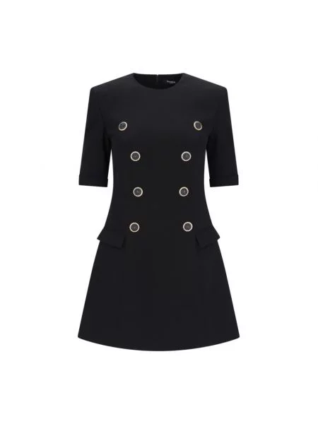 Mała mały sukienka mini Balmain czarna