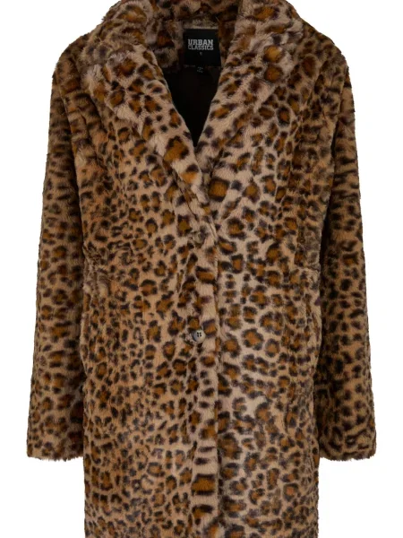 Urban Classics Palton de primăvară-toamnă maro / maro deschis negru