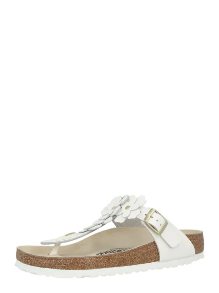 BIRKENSTOCK Žabky Gizeh' bílá