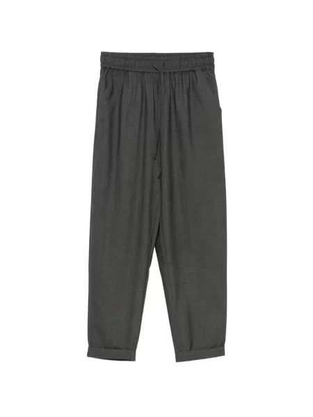 Decupat pantaloni Psophia cu cordon gri