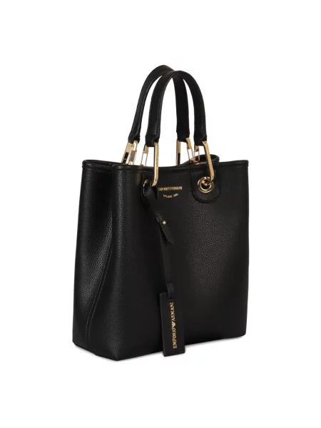 Torebka Emporio Armani skórzana czarna