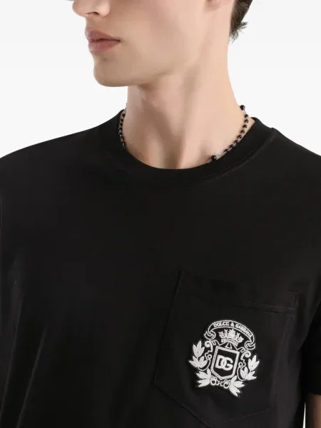 Μπλούζα Dolce & Gabbana μαύρο