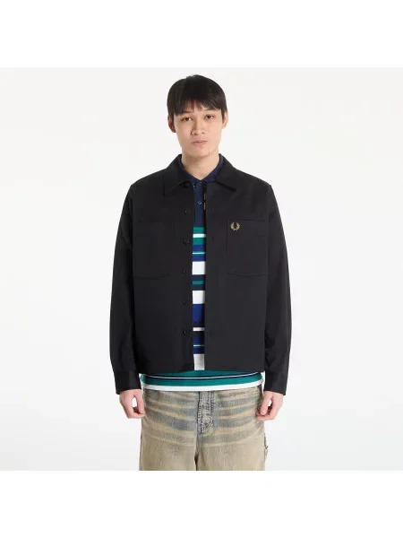 Риза Fred Perry кепър черно