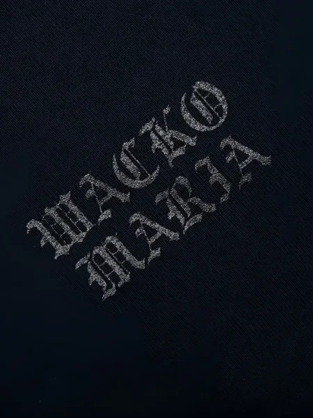 Hanorac cu glugă Wacko Maria cu imagine albastru