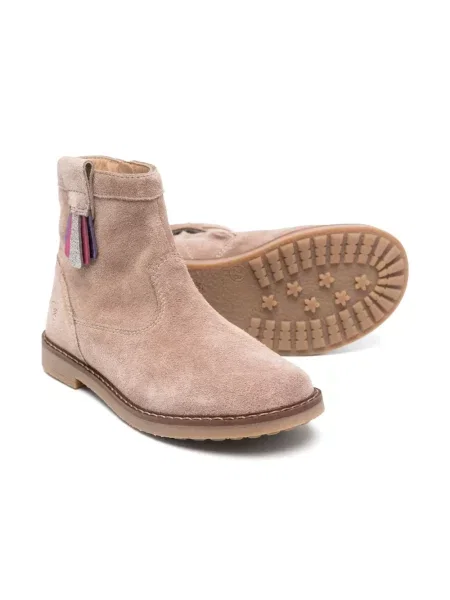 Buty do kostki dziecięce Pom D'api brązowe
