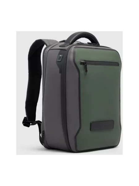 Torba na laptopa Piquadro zielona