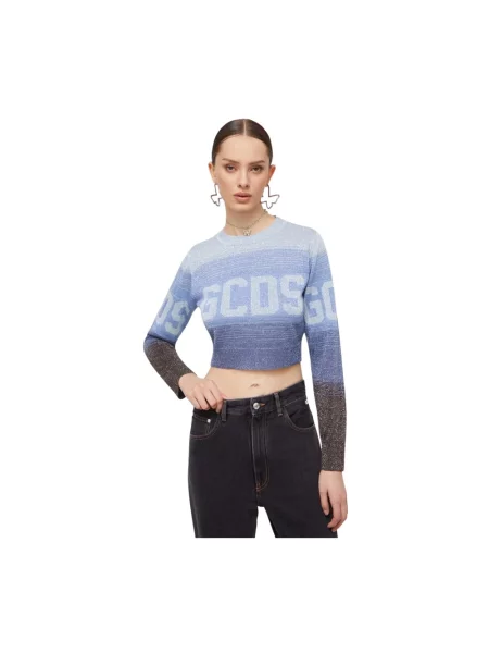 Sweter Gcds niebieski