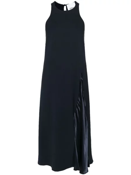 Rochie midi Erika Cavallini până la genunchi de costum albastru