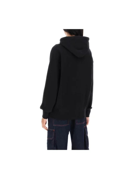 Bluza z kapturem Msgm czarna
