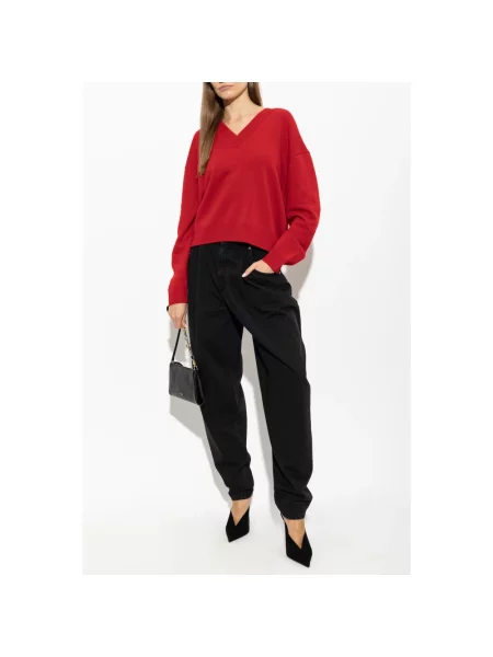 Sweter Anine Bing z kaszmiru czerwony