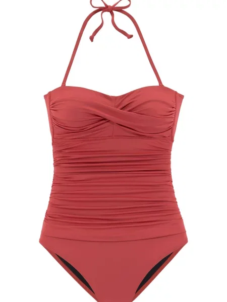 LASCANA Enodelne kopalke rdeča