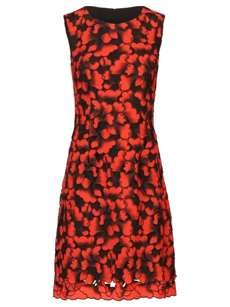 Kraimod Kokteilové šaty červená čierna