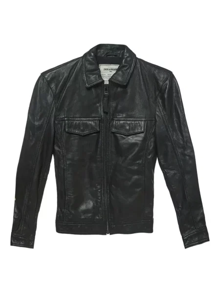 Geanta de piele Zadig&voltaire negru