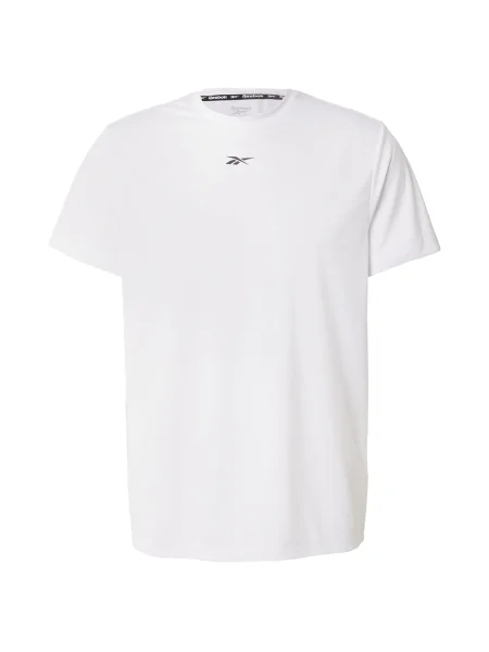 Reebok Tricou funcțional ID TRAIN' alb