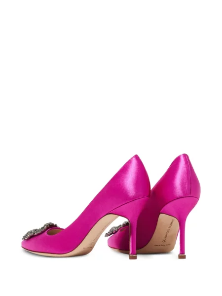 Salonke Manolo Blahnik sa kopčom ružičasta