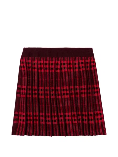 Sijonas Burberry raudona