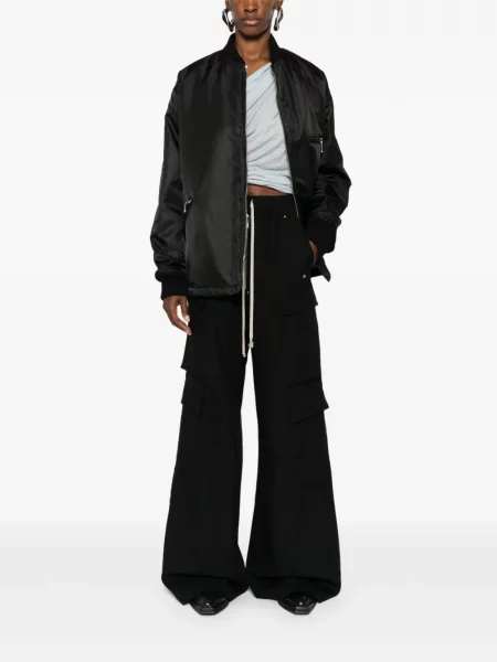 Bomber striukė Mm6 Maison Margiela su autografu juoda