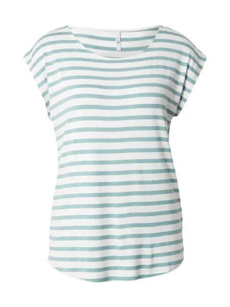 Hailys Tricou albastru deschis / murdar alb