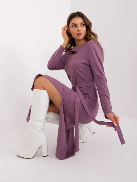 Rochie midi Fashionhunters de costum violet