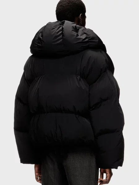 Утеплена куртка Diesel чорна
