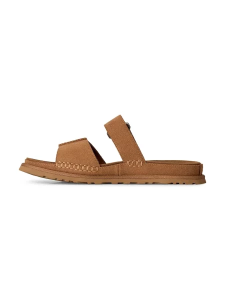 Замшевые шлепанцы Ugg