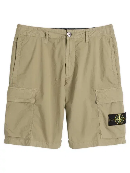 Szorty cargo Stone Island z kamieniami zielone
