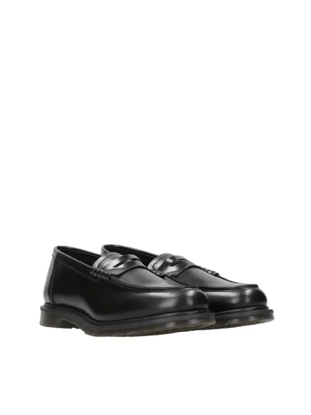 Półbuty Dr. Martens skórzane czarne