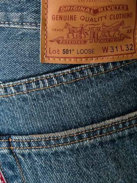 Levi's дънки loose мъжки LOOSE синьо