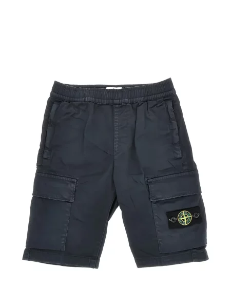 Szorty cargo dziecięce Stone Island niebieskie
