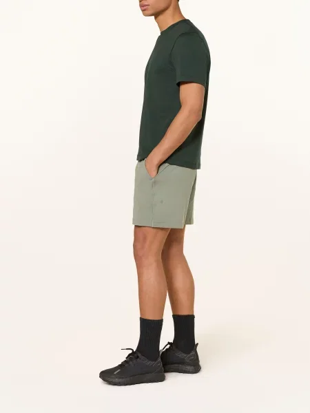 Lululemon Tričkové Šortky Soft Jersey Short khaki