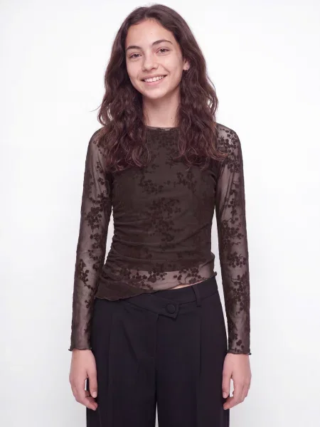 JJXX Tricou JXJANA ciocolatiu
