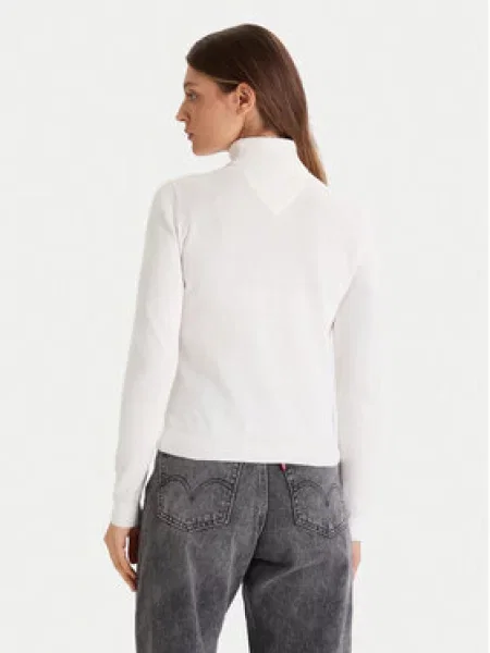 Tommy Jeans Dolčevita Essential Écru bež