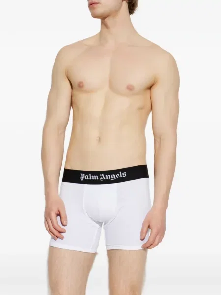 Boxeri Palm Angels cu autograf alb