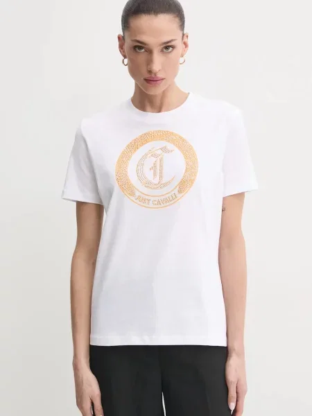 Just Cavalli tricou din femei alb