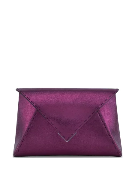 Geantă plic Tyler Ellis din piele violet