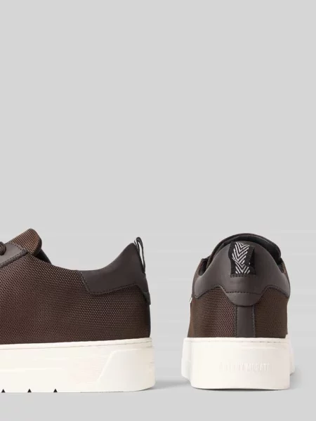 Sneakersy z mieszanki skóry z detalem z logo Antony Morato