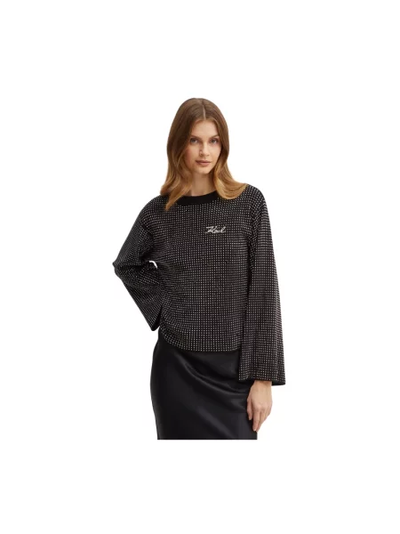Karl Lagerfeld sweter czarny