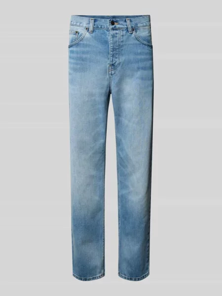 Jeansy z efektem znoszenia model Maitland Den' Carhartt Work In Progress niebieskie