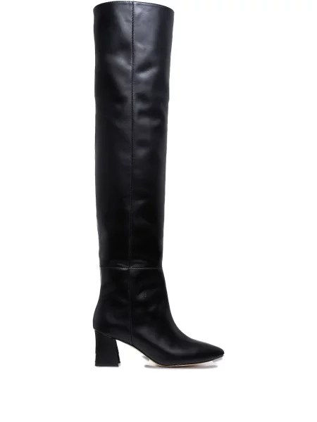 Botine Ginissima din piele negru