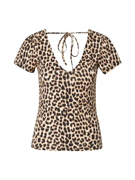 ABOUT YOU Majica Mara bež črna