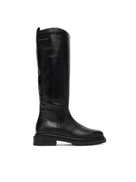 KARL LAGERFELD Cizme negru