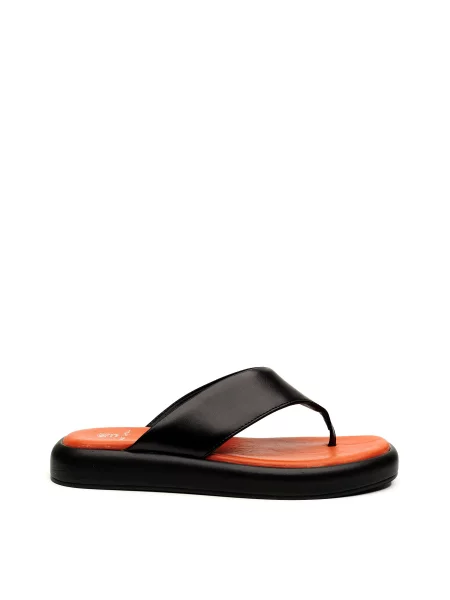 Шкіряні В'єтнамки Alex Bell чорний