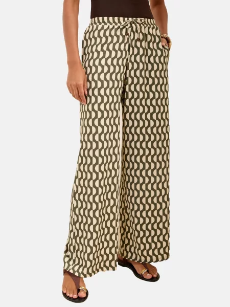 Friends Like These Pantaloni crem / oliv