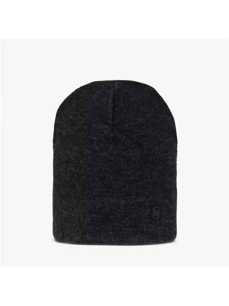 Buff czapka Merino Fleece Beanie Black czarna