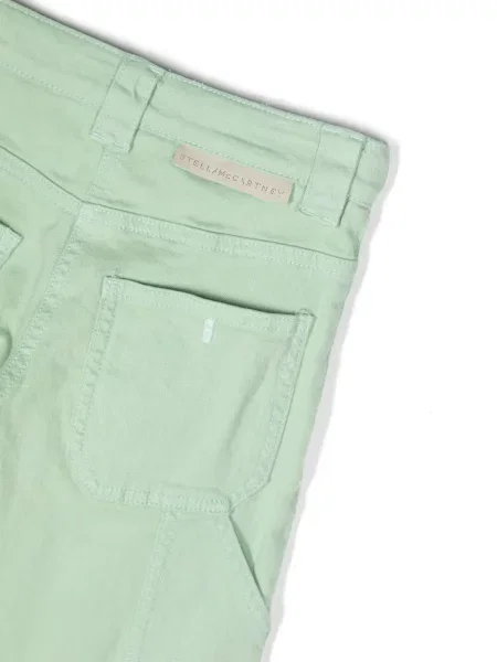 Spodnie dziecięce Stella Mccartney zielone