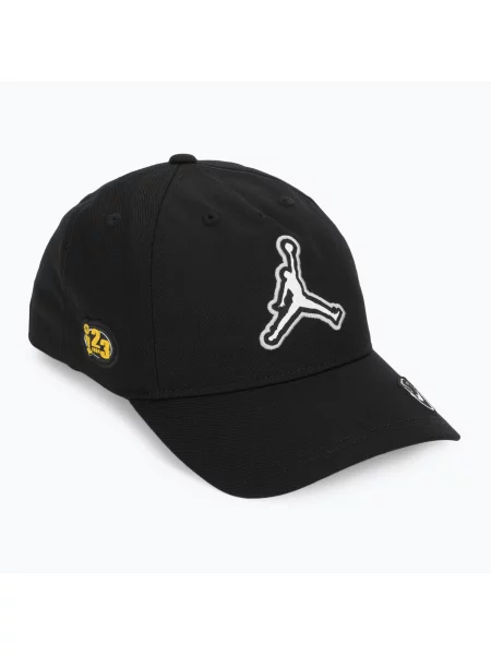 Gyerek ellenzős sapka Nike Jordan Curve Brim black. Méret: OS fekete