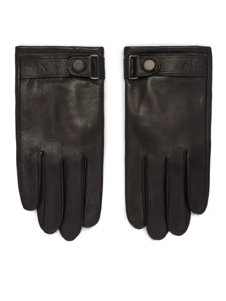 Rukavice Armani Exchange crna