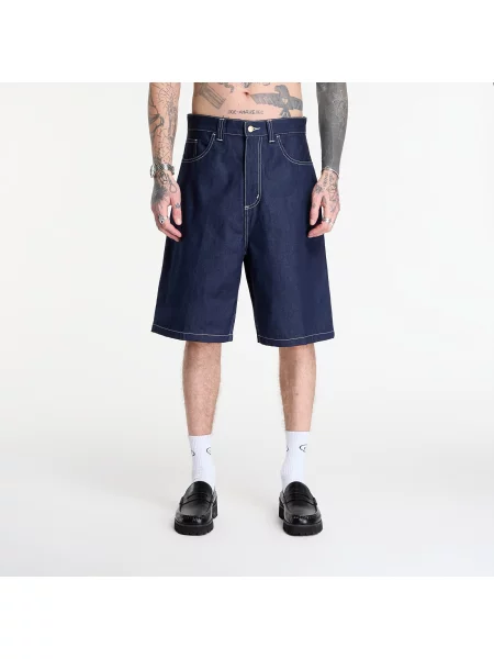 Šortky Carhartt WIP Brandon Short Blue S modré