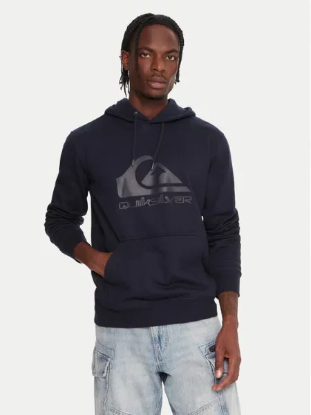 QUIKSILVER Hanorac sport albastru marin / bazalt gri